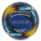 Мяч волейбольный PU HARD TOUCH VB-7978 (PU, №5, 3 шара, сшитый вручную, Синий-черный)