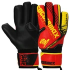 Рукавички воротарські GK-4316 SOCCERMAX (PVC, PL, р-р 8, колір червоно-жовтий)