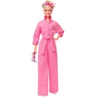 Коллекционная кукла Mattel Barbie The Movie Pink Power Jumpsuit Барби в розовом костюме HRF29