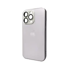 Защитный чехол-накладка AG Glass Matt Frame Color Logo для Apple iPhone 12 Pro Titanium Grey (AGMattFrameiP12PGrey)