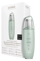 Микротоковый скрабер для кожи и устранения черных точек GESKE MicroCurrent Skin Scrubber&Blackhead Remover 9в1 green