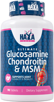 Глюкозамин, Хондроитин Ultimate Glucosamine Chondroitin & MSM Complex Haya Labs 90 таблеток (850034416540)