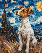 Картина за номерами Ideyka Happy Pets Чарівний Jack Russell 40 x 50 см (4823104358619)