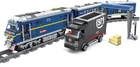 Конструктор ZIPP Toys "Потяг DF11 Z з рельсами" синій