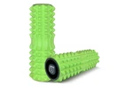 Масажний ролик EasyFit v.1.2 міцний масажер 33 см салатовий (ролик-валик для МФР та йоги, масажер для спини, ніг, рук, шиї) YL-1333-GN