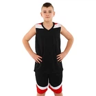 Форма баскетбольная LIDONG L050 (полиэстер, размер 3XL, Черный-красный)