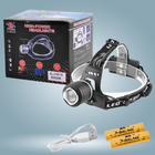 Аккумуляторный налобный фонарь Bailong 2199 T6 3 режима signal light шипы zoom ЗУ microUSB