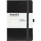 Деловая записная книжка Axent Partner А5 96 листов точка кремовый блок на резинке т/обл черный (8306-01-A)