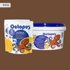 Двокомпонентна епоксидна затирка для плитки та мозаїки ТМ "OCTOPUS", колір 8406 горіх 2,5 кг.
