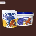 Двокомпонентна епоксидна затирка для плитки та мозаїки ТМ "OCTOPUS", колір 8417 шоколад 2,5 кг