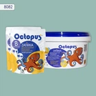 Двухкомпонентная эпоксидная затирка для плитки и мозаики ТМ "OCTOPUS", цвет 8082 аквамарин 2,5 кг.