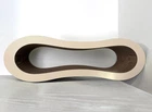 Кігтеточка для кішок картонна CLAW-A3 Бежева 75x22x25