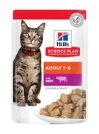Вологий корм Hill's Science Plan Adult для кішок з яловичиною 85 г