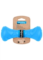 Игровая гантель для апортировки PitchDog, длина 19 см, диаметр 7 см, голубой
