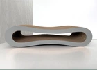 Кігтеточка для кішок картонна CLAW-A2 Сіра 65x14x25