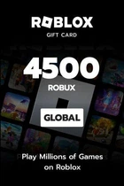 Картка поповнення Roblox Gift Card на 4500 ROBUX | 50$ (USD)