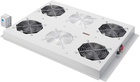 Стельовий блок охолодження для серверних шаф Digitus Unique 4 x Fans Grey (DN-19 FAN-4-SRV)