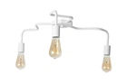 Люстра лофт MSK Electric Laminari потолочная на три лампы NL 17503-3 WH