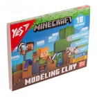 Пластилин YES Minecraft 18 цветов 360 г (540678)
