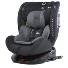 Автокрісло універсальне EL CAMINO EVEREST ME 1114 Light Gray Isofix з поворотним сидінням від народження до 12 років