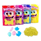 Кинетический песок Strateg Magic sand в пакете 500 г 39403-5 Желтый