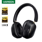 Беспроводные наушники UGREEN HP203 Hitune Max 5C полноразмерные для iPhone с адаптивным шумоподавлением, Hi-Res 75 часов воспроизведения, Bluetooth 5.4 Android Windows Black (35757)