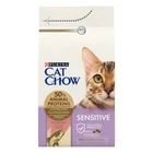 Сухой корм для кошек Purina Cat Chow Sensitive с лососем