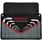 Ключ Toptul шестигранный Г-обр. 2-19мм 14шт. в чехле (GPAQ1401)
