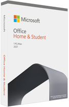 Програмне забезпечення Microsoft Office Home and Student 2021 DE (79G-05405)