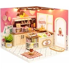 Кукольный дом конструктор DIY Cute Room H-023 Магазин мороженого Счастье Румбокс