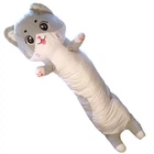 Мягкая игрушка-обнимашка Кот батон серый 110 см (TS01091996249173)