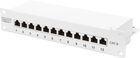 Патч-панель Digitus CAT 6 12-port 1U (DN-91612S-G)