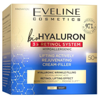 Крем-філер для обличчя Eveline BioHyaluron 3 x Retinol System 50+ ліфтингуючий 50 мл (5903416026068)