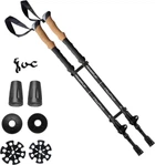 Трекінгові палиці PowerPlay 9107 Friluftsliv Black/White 80-135 см (пара) (PP_9107_FRILUFTSLIV)
