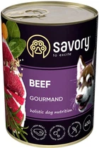 Влажный корм Savory для взрослых собак с говядиной