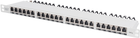 Патч-панель Digitus CAT 6A 24-port 0.5U 19" (DN-91624S-SL-EA-G)