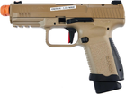 Пистолет страйкбольный Canik Air TP9 Elite Combat Blowback Green Gas кал. 6 мм ВВ. FDE