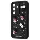 Чехол мультяшный с фигурками VVave Pretty Things Case для Samsung Galaxy S25 Plus black/coffee