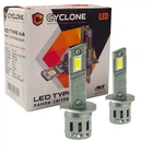 Лампа светодиодная для фар CYCLONE LED H1 5000K 6700LM TYPE 44 2 шт комплект