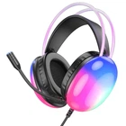 Навушники Hoco W109 Rich gaming headphones Black