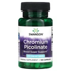 Вітаміни і мінерали Swanson Chromium Picolinate 200мкг 100 капсул