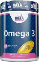 Омега-3 Haya Labs Omega 3 1000 mg 500 softgels