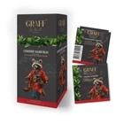 Чай Graff "Cherry Samurai" чорний з ароматом вишні та мигдалю ф/п 20х1,5 г (90000076)