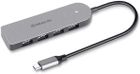 USB-хаб Real-El CQ-415 USB 3.0 Space Grey (EL123110001) - зображення 3