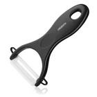 Овочечистка керамічна ARDESTO Fresh AR8340B, кераміка, пластик, чорний