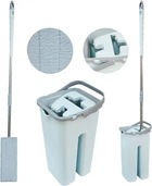 Комплект для мытья пола Zambak Plastik "Elegant Flat Mop" (ведро 8 л + швабра)