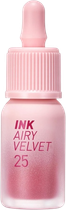 Tint do ust Peripera Ink Airy Velvet w płynie 25 Zazzy Peach 4 g (8809828419757)