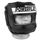 Боксерський шолом PowerPlay 3067 з бампером PU + Amara Чорний