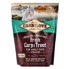 Сухой корм для кошек Carnilove Fresh для стерилизованных с карпом и форелью