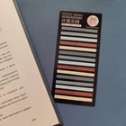 Наклейки закладки, стикеры закладки, наклейки, 5 цветов, 300 штук, пластиковые стикеры для книг. з-021